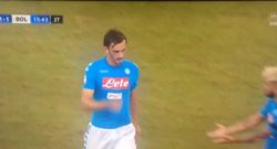 Napoli - Bologna: Gabbiadini non saluta Insigne al cambio, ecco cosa è successo veramente