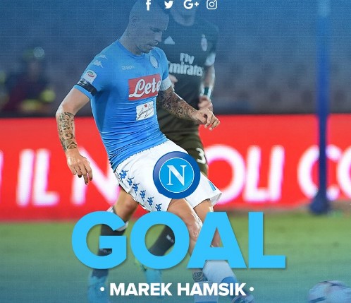 Palermo Napoli: 0 - 1, il gol di Hamsik [VIDEO]