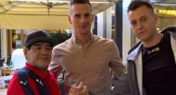 Le bellissime parole di Maradona a Milik che hanno "alleviato" il dolore all'azzurro!