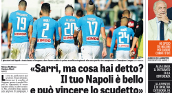 "Sarri ma che dici? Il tuo Napoli è bello e può vincere lo scudetto!"