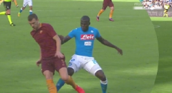 Moviola Napoli - Roma: Orsato grazia Jesus, c'era il doppio giallo per lui