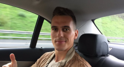 FOTO - Milik: "Grazie a tutti per l'affetto, in viaggio verso Napoli"