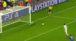 Champions - Buffon ipnotizza Lacazette, la Juventus si salva [VIDEO]