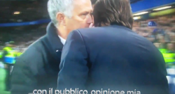 VIDEO - Scintille Mourinho-Conte: "Questo non lo dovevi fare"