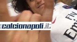 FOTO - Higuain segna al Napoli, Cavani fa un gesto inequivocabile: a chi è diretto?