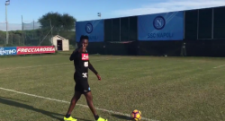 Diawara all'esordio in Campionato, ecco il tweet della Società in suo onore