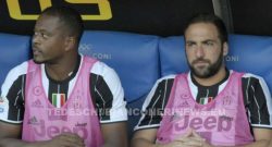 Juve, Evra: "Higuain grande uomo, impazzisce se non segna. E' ossessionato, mi disse..."