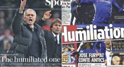 "Vecchio, impotente e umiliato", la stampa inglese demolisce Mourinho ed esalta Conte