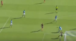 VIDEO - Roma in vantaggio con Dzeko, grave errore di Koulibaly