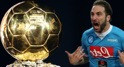 ULTIM'ORA - Pallone d'Oro, l'incredibile posizione di Higuain nella lista dei 30 nomi!