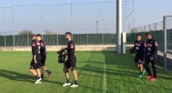 VIDEO - Rifinitura del Napoli a Torino, si sente il coro dei tifosi: "Vogliamo 11 leoni"