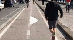 VIDEO - Fabio Cannavaro e il lungomare più bello del mondo, in sottofondo una celebre canzone di Pino Daniele