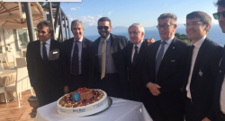 FOTO - In attesa del match di stasera, pranzo tra le delegazioni di Napoli e Dinamo