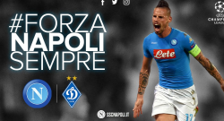 FOTO - Napoli-Dinamo Kiev, le formazioni ufficiali: Torna Albiol, novità a centrocampo per Sarri