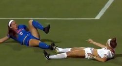 Calcio femminile, stringhe fatali: quando un rigore diventa comico [VIDEO]