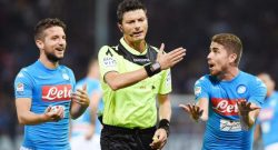 La moviola di Napoli - Lazio: Damato sorvola su un episodio dubbio in area di rigore biancoceleste