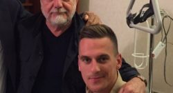 De Laurentiis: "Milik? Vi dico una data del rientro, ci spero!"