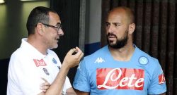 Sarri, le sue parole di conferma su Reina: "Ha grandi valori morali, non sono preoccupato"