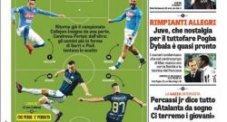 PRIME PAGINE - Gazzetta dello Sport: "Napoli-Inter mette le ali"