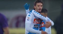 Gabbiadini goal, gesto meraviglioso dei compagni. Sarri si avvicina e gli dice...
