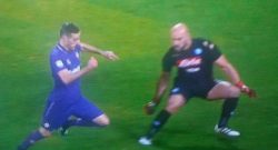 VIDEO - Simulazione Kalinic, il richiamo di Orsato per Reina è ai limiti della minaccia
