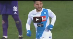 Fiorentina 2-2 Napoli, ancora Dries Mertens a segno [VIDEO]