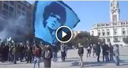 Benfica – Napoli: invasione di tifosi napoletani a Lisbona [VIDEO]