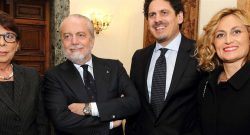 FOTO - De Laurentiis alla premiazione del Presidente Emerito della Repubblica Napolitano