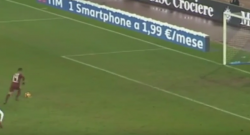Napoli 5-3 Torino: fallo di Callejon, Falque segna dal dischetto [VIDEO]
