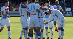FOTO- Hamsik, Albiol, Hysaj, Diawara e Rog con i ragazzi del settore giovanile