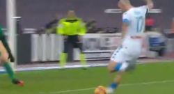 VIDEO - Napoli-Inter: gli azzurri raddoppiano subito, grande gol di Hamsik