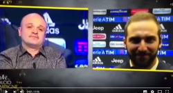 Iodice intervista Higuain: "Che effetto ti fa un giorno all'improvviso?"La risposta - [VIDEO]