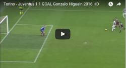 Torino - Juventus: I gol di Higuain regalano il successo alla Juventus [VIDEO]