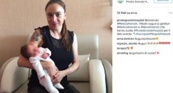 Hamsik, la moglie "presenta" a tutti la piccola Melissa. E' nata vicino Napoli [FOTO]