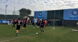 VIDEO - Partitella a campo ridotto a Castel Volturno: Tonelli tra i protagonisti