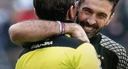 Abbraccio Buffon-Tagliavento, arriva la geniale risposta di Pistocchi [FOTO]