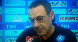 Sarri: "Ci è mancata concretezza, ma lavoriamo per diventare grandi. Su Pavoletti...."