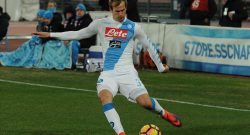 Infortunio Strinic: ecco quando tornerà a disposizione di mister Sarri