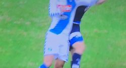 La Moviola di Napoli - Pescara: rigore del Pescara molto dubbio, manca un rosso a Cristante