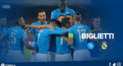 Ufficiale: SOLD OUT per i biglietti Napoli - Real Madrid [TWEET]