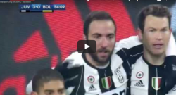 Juventus 3 - 0 Bologna, Higuain cala il tris [VIDEO]