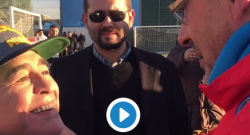 Maradona a Castel Volturno, Sarri: "Mi inchino ai tuoi piedi..." [VIDEO]
