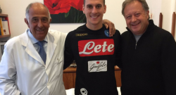 SSC Napoli, arriva il comunicato: "Milik, esito positivo nell'ultima visita di controllo. Torna in gruppo dopo 3 mesi"