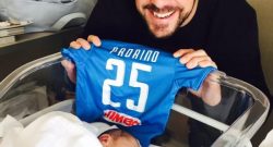 Reina padrino di un neonato: "Benvenuto Ciro, dal primo giorno tifoso del Napoli...si omm'" [FOTO]