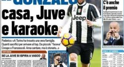 TUTTOSPORT - Higuain, parla il fratello Federico: "A Torino una vera famiglia: casa, Juve e..."