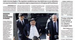 El Mundo: "La presenza di Maradona non è passata inosservata" [FOTO]