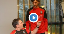 Primo giorno di Gabbiadini al Southampton: saluti, pranzo e allenamento [VIDEO]