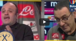 Siparietto Iodice-Sarri: "Sei come Zio Pasqualino in Natale in casa Cupiello" [VIDEO]