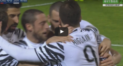 Cagliari 0 - 2 Juventus, Higuain, di collo esterno, batte ancora Rafael [VIDEO]