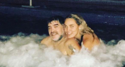 Maradona si rilassa prima della battaglia Real [FOTO]